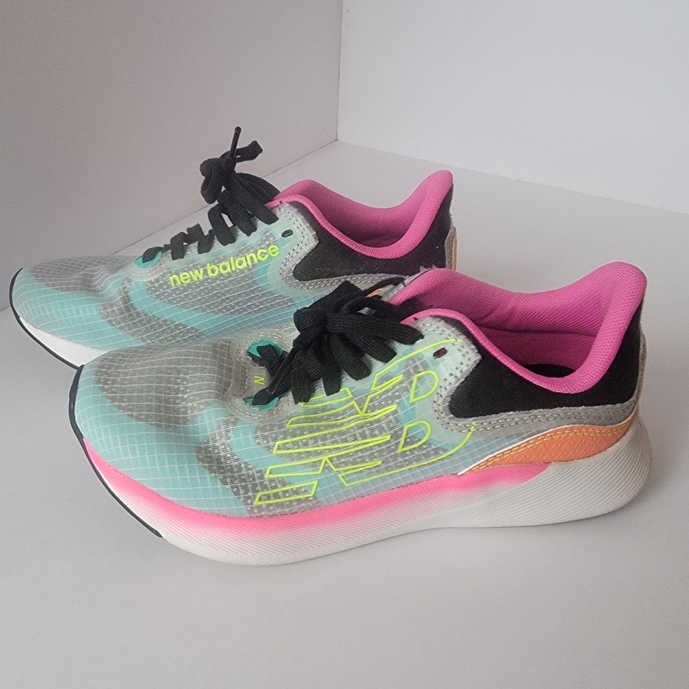 Womens New Balance Athletic Shoes - Blue, Pink, Black
